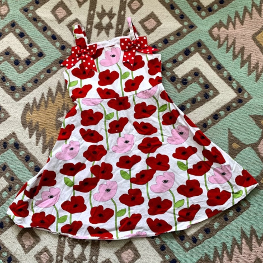 Jessica Ann Floral Sundress Sz7 EUC